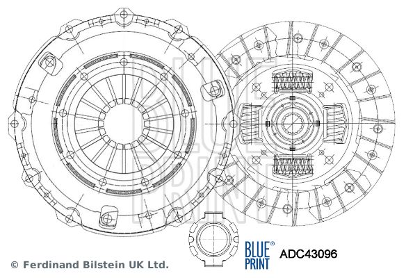 BLUE PRINT Sidurikomplekt ADC43096
